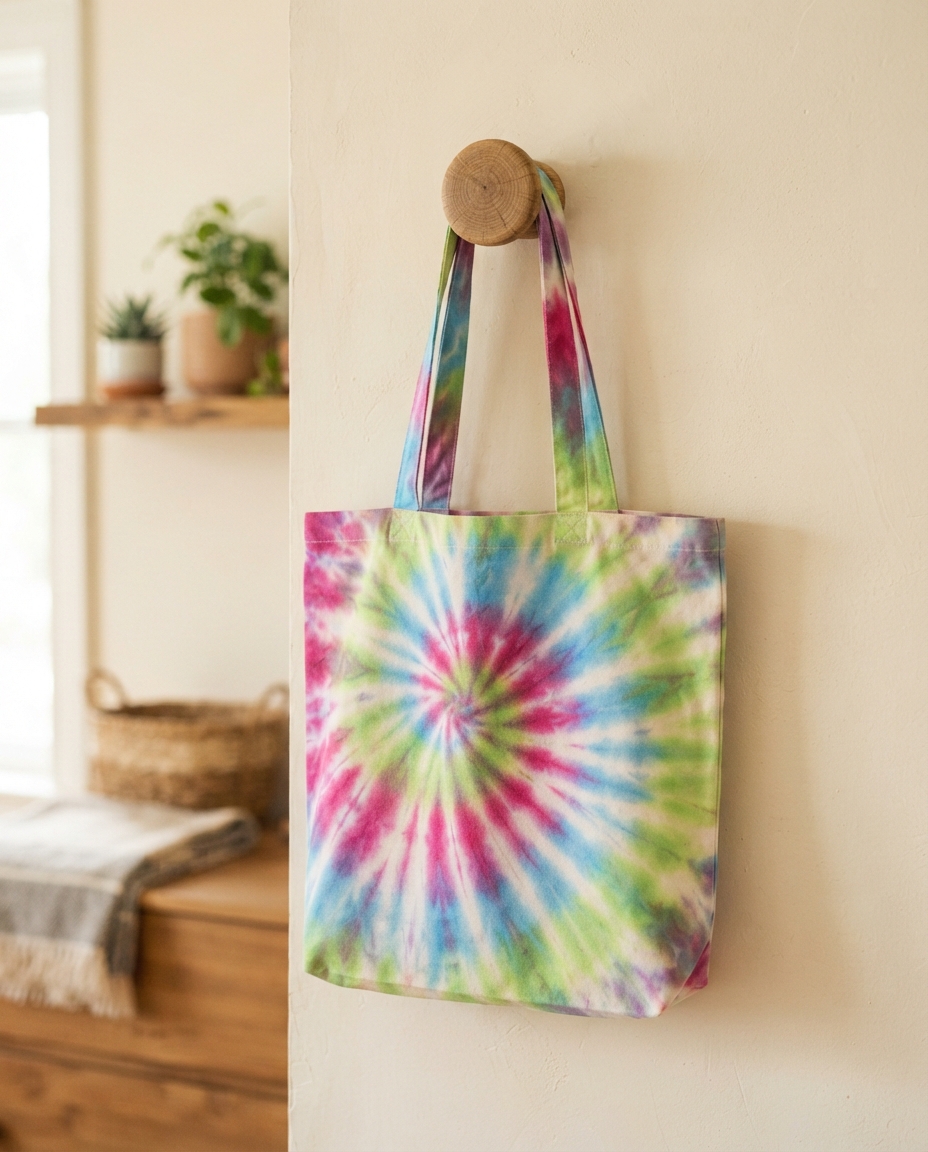 Rainbow Swirl Tote